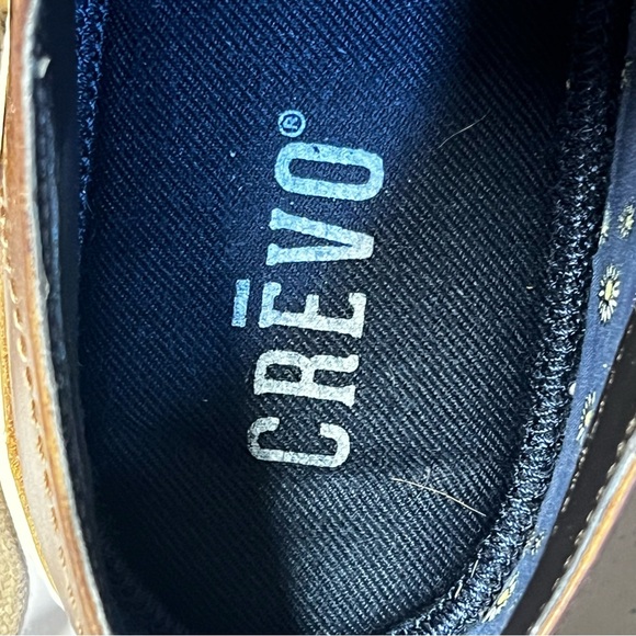 Men’s Crevo Lace Up Palomino Oxfords Chestnut Size 8 - Picture 9 of 9